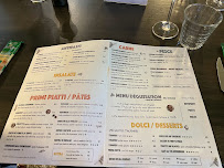 Carte du La Strada (restaurant italien) à Grézieu-la-Varenne