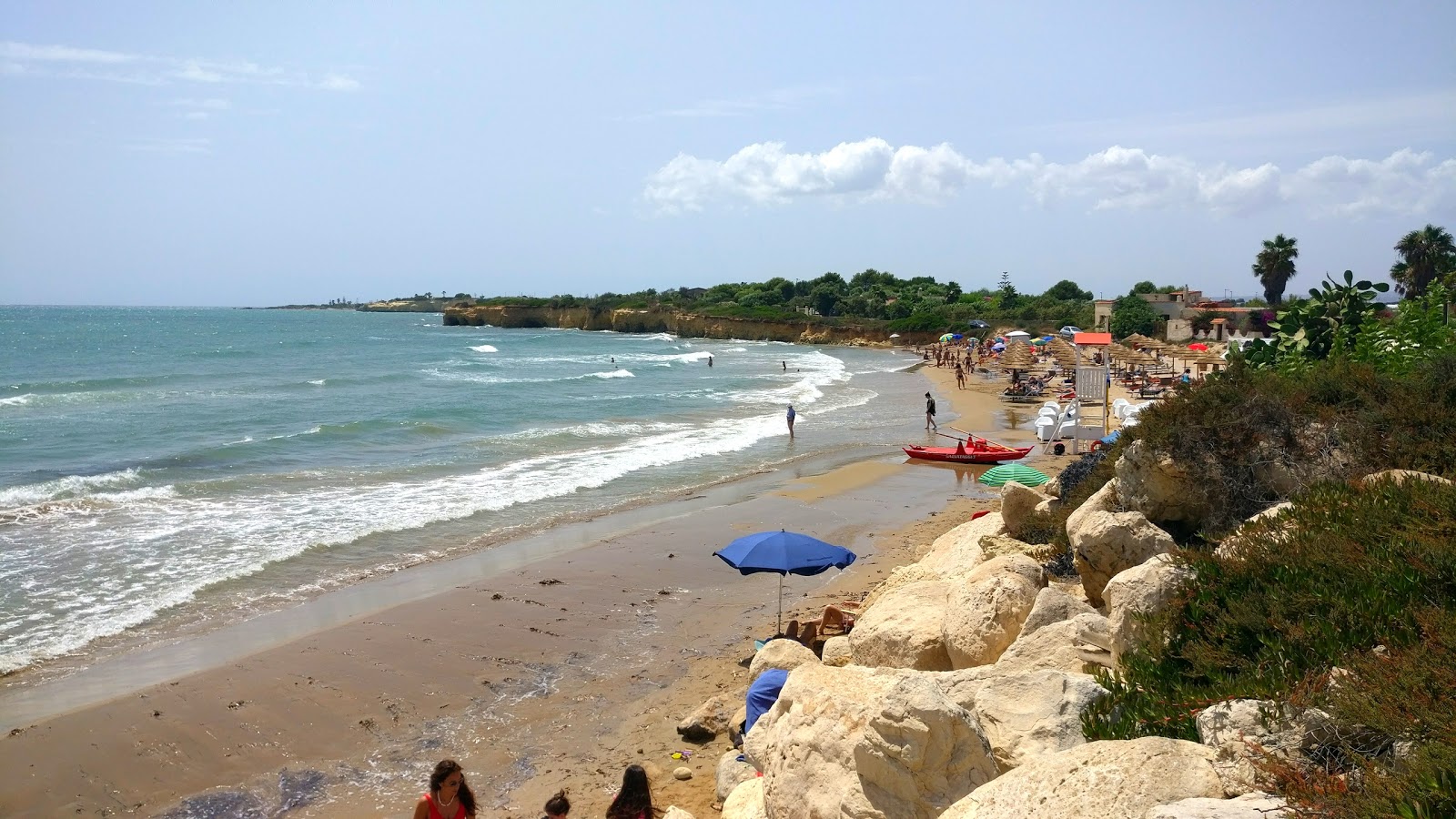 Photo of Porto Ulisse beach - recommended for family travellers with kids
