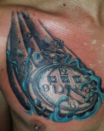 Explore yoga tattoo ideas, creative tattoo ideas in Springfield, available at Afterlife Tattoo Studio