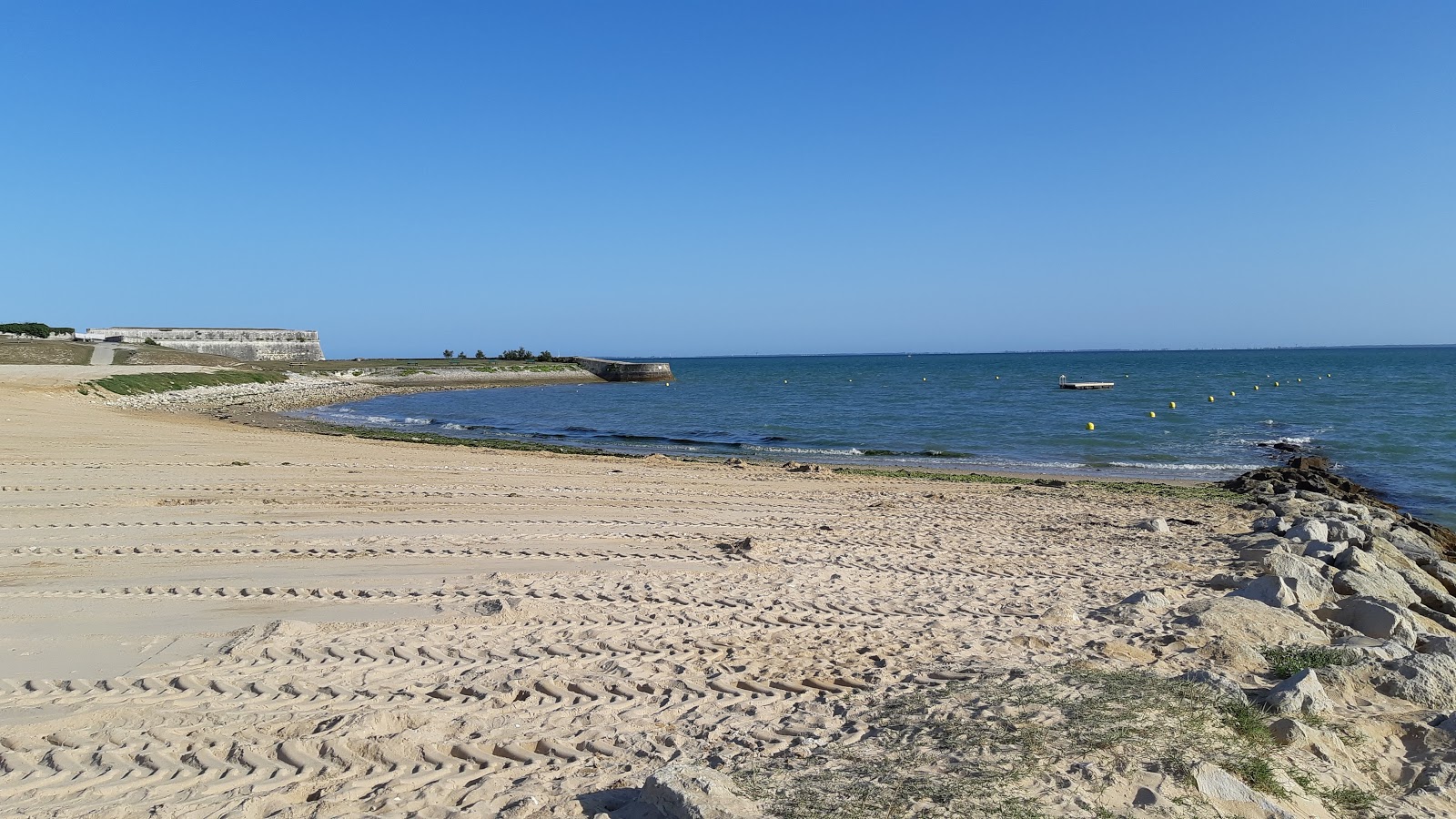 Photo de Plage de la Cible - bon endroit convivial pour les animaux de compagnie pour les vacances