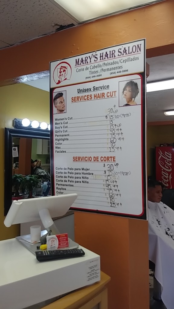 Mary's hair salon 33334
