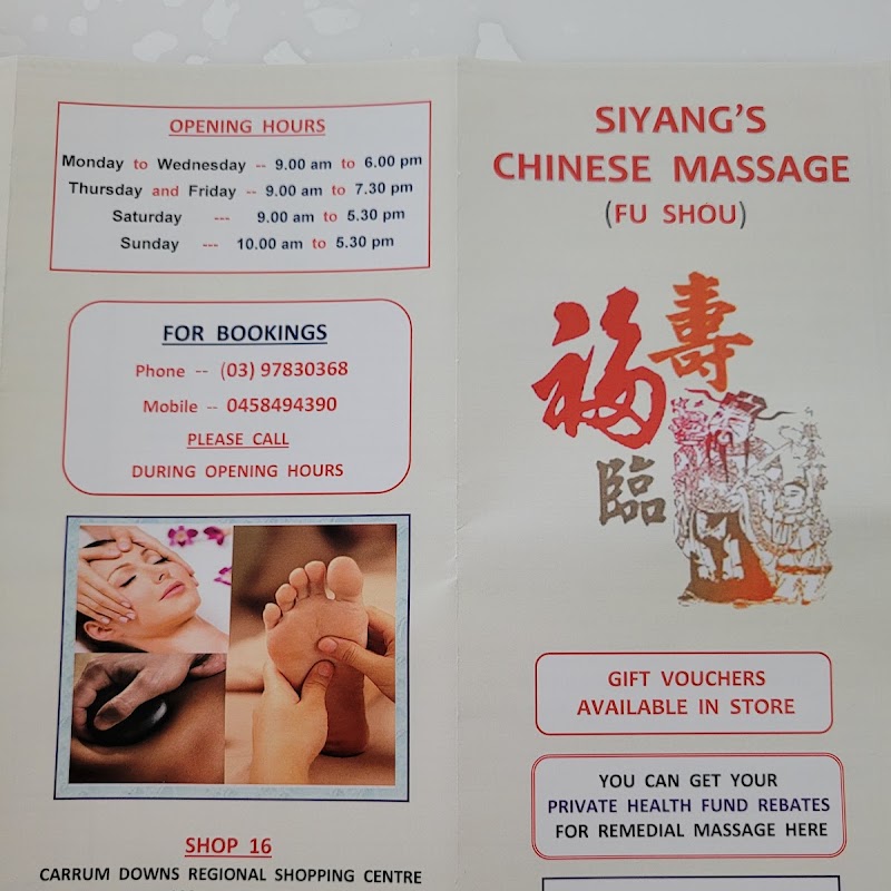 Siyangs Chinese Massage