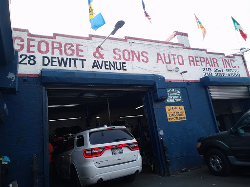 Auto Repair Shop «George & Sons Auto Repair», reviews and photos, 428 Dewitt Ave, Brooklyn, NY 11207, USA