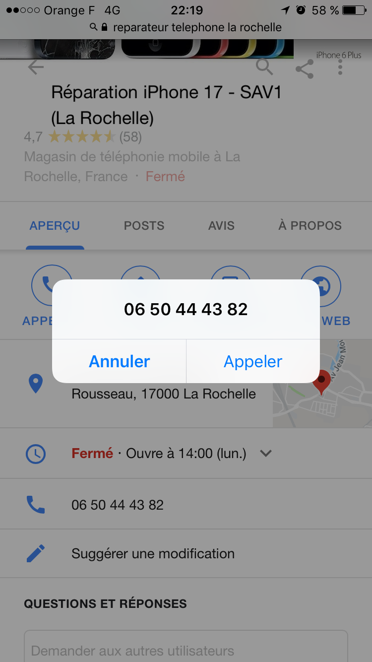 Photo n° 1 de l'avis de Benoit.o fait le 20/09/2018 à 00:15