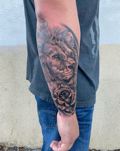 Explore egyptian chest tattoo ideas, creative tattoo ideas in Sparks, available at Empire Tattoo