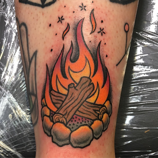 Explore one piece tattoo ideas, creative tattoo ideas in Danbury, available at Mad Hatter Tattoo