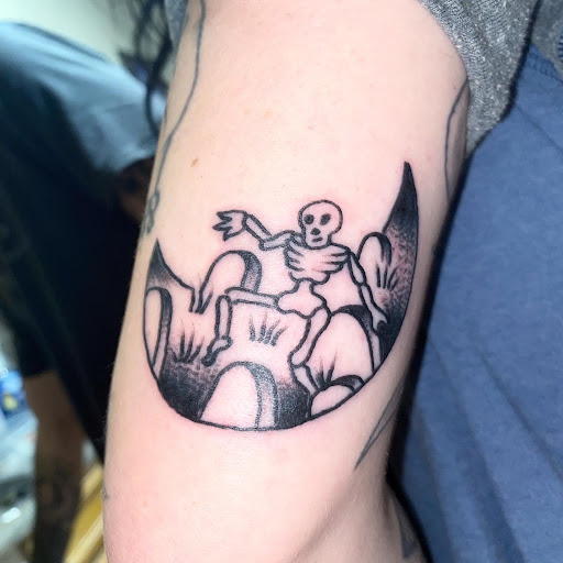 Explore simple stick and poke tattoo ideas, creative tattoo ideas in Austin, available at The Austin Tattoo co.