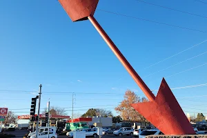 Giant Red Arrow image