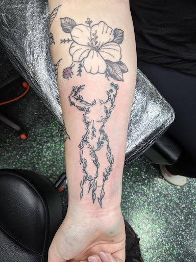 Explore small tattoo filler ideas, creative tattoo ideas in Slippery Rock, available at Dinky Dachshund Tattoo Parlor