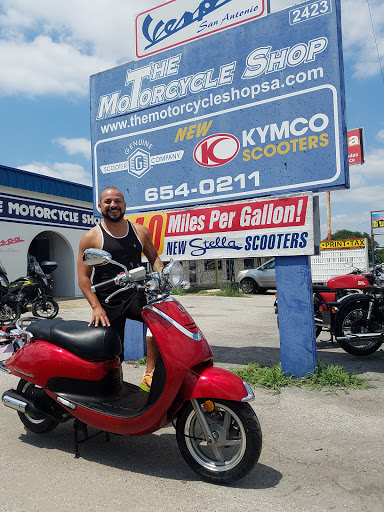 Motor Scooter Dealer «The Motorcycle Shop/ Vespa San Antonio», reviews and photos, 2423 Austin Hwy, San Antonio, TX 78218, USA