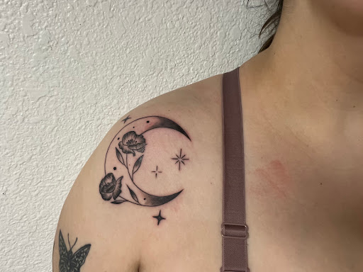 Explore family forearm tattoo ideas, creative tattoo ideas in Redding, available at The Salty Sloth Tattoo