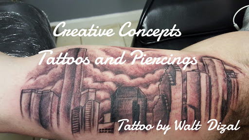 Tattoo Shop «Creative Concepts Tattoos and Piercings», reviews and photos, 105 Curtis Ave, Pasadena, TX 77502, USA