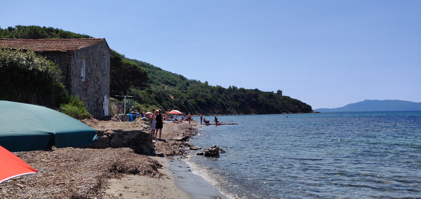Foto von Bengodi beach mit geräumige küstenlinie