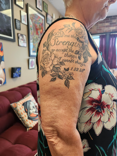 Explore shell tattoo ideas, creative tattoo ideas in Augusta, available at Mr. Tattoo