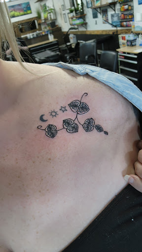 Explore cover up tattoo ideas on forearm, creative tattoo ideas in Olympia, available at Sorry Mom Ink Tattoos & Piercings Olympia