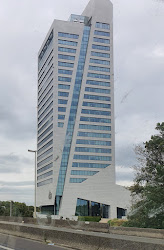 KBC GENT toren inrit parking