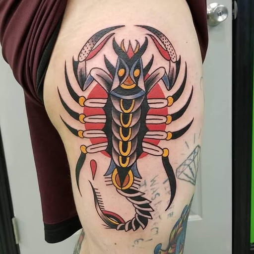 Explore blue collar tattoo ideas, creative tattoo ideas in Radcliff, available at Iron Orchid Tattoo Radcliff