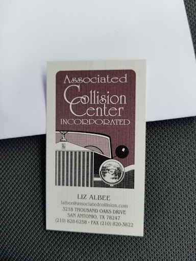 Auto Body Shop «Associated Collision Center Inc.», reviews and photos, 3218 Thousand Oaks, San Antonio, TX 78247, USA