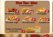 Menu / carte de T'OP PIZZA à Liévin