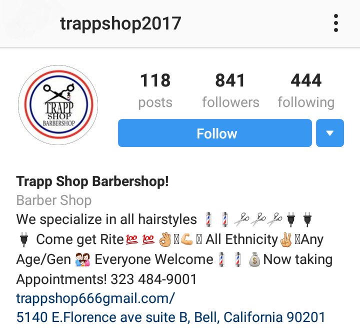 Trapp Shop Babershop