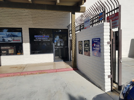 Certified Smog & Auto Repair in Indio, California