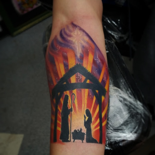 Explore stroke survivor tattoo ideas, creative tattoo ideas in Leesburg, available at Trademark Body Art
