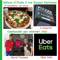 Restaurant italien Délices d'Italie - Chez Gio - Pizza à emporter à Narbonne (la carte)
