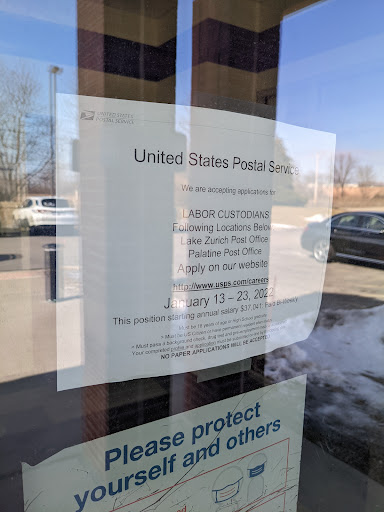 Post Office «United States Postal Service», reviews and photos, 25 Telser Rd, Lake Zurich, IL 60047, USA