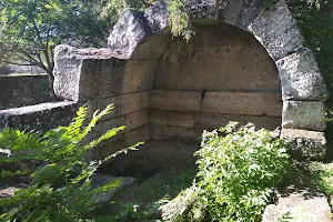 Undermound crypt "Scythian tomb" - archeological monument IX cent.b.c. - IV cent. image