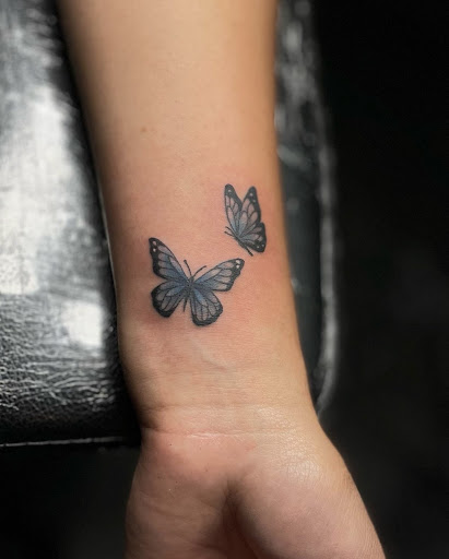 Explore tattoo on thigh ideas, creative tattoo ideas in Peoria, available at Modern Ink Tattoo