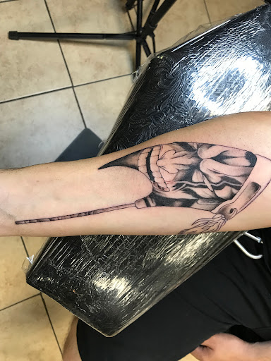 Explore dmt tattoo ideas, creative tattoo ideas in Houston, available at 333 Tattoo Studio HTX
