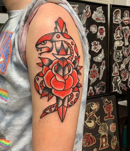 Explore lion tattoo ideas, creative tattoo ideas in Gloucester City, available at 12 oz. Studios Tattoos and Piercing Brooklawn