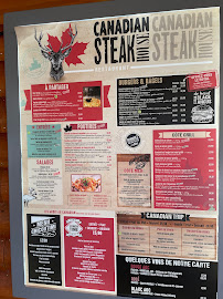Carte du Canadian Steak House | Pacé à Pacé