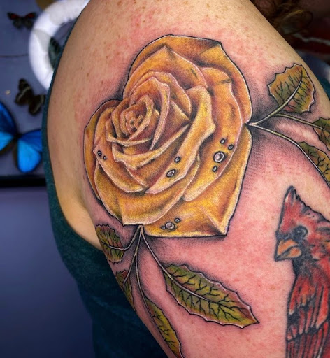 Explore mom & son tattoo ideas, creative tattoo ideas in Keyport, available at Taboo Tattoos