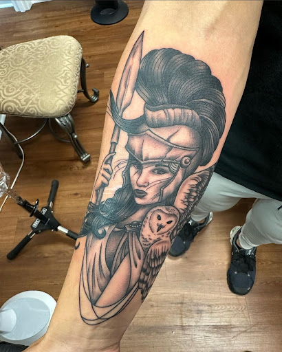 Explore trust the process tattoo ideas, creative tattoo ideas in Hinesville, available at Dark Horse Art Studios