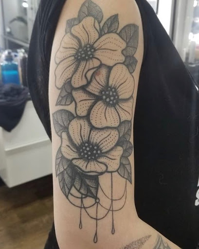 Explore red string tattoo ideas, creative tattoo ideas in Dallas, available at Change of Tides Tattoo