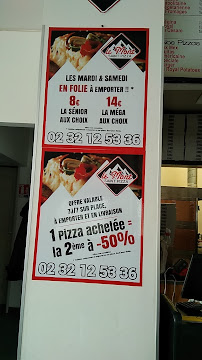 Menu / carte de Le Mont Saint Pizza à Mont-Saint-Aignan