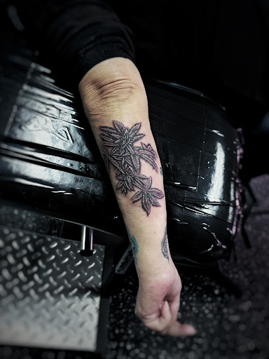 Explore fine line spine tattoo ideas, creative tattoo ideas in Fort Myers, available at Loyal 2 The Coil Tattoos & Piercings (Edison Mall Location Entrance F)