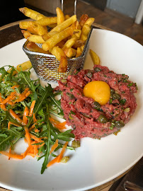 Steak tartare du Restaurant de hamburgers Il était un square à Paris - n°9