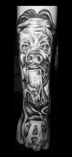 Explore hanuman tattoo ideas, creative tattoo ideas in Rogers, available at Ink Solutions Tattoo