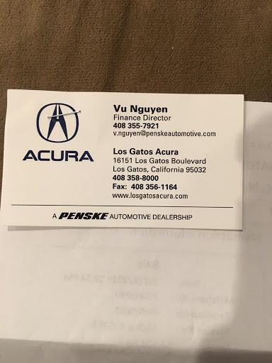 Acura Dealer «Los Gatos Acura», reviews and photos, 16151 Los Gatos Blvd, Los Gatos, CA 95032, USA