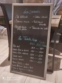 Restaurant L'Ardoise à Ormoy - menu / carte