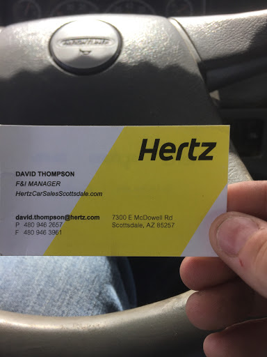 Used Car Dealer «Hertz Car Sales Scottsdale», reviews and photos, 7300 E McDowell Rd, Scottsdale, AZ 85257, USA