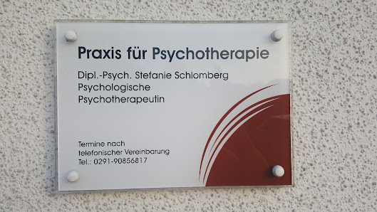 Dipl-Psych. Stefanie Schlomberg Praxis für Psychotherapie Winziger Pl. 14, 59872 Meschede, Deutschland