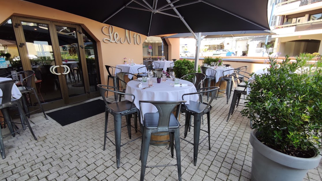Restaurant - Le Numéro 10 à Divonne-les-Bains