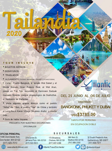 Travel Agency «Atlantic Travel Agency», reviews and photos, 1446 Dorchester Ave, Dorchester, MA 02122, USA