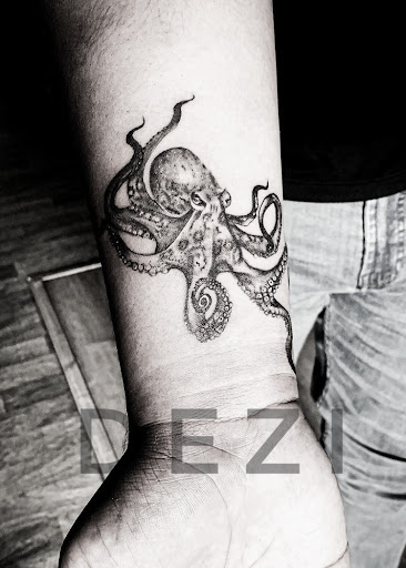 Explore women tattoo sleeve ideas, creative tattoo ideas in Downey, available at Dotta Ink Tattoo & Piercing Parlour