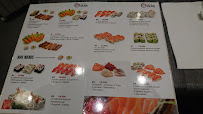 Sushi bar à Paris menu