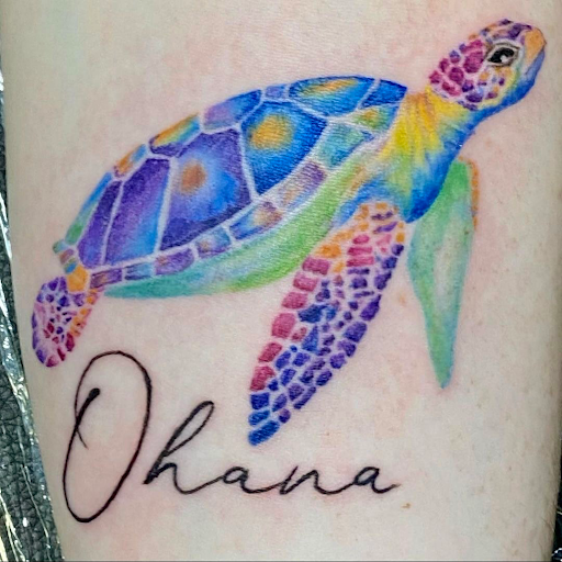 Explore fly fishing tattoo ideas, creative tattoo ideas in Saint Augustine, available at Ms. Deborahs Fountain of Youth Tattoo & Body Piercing