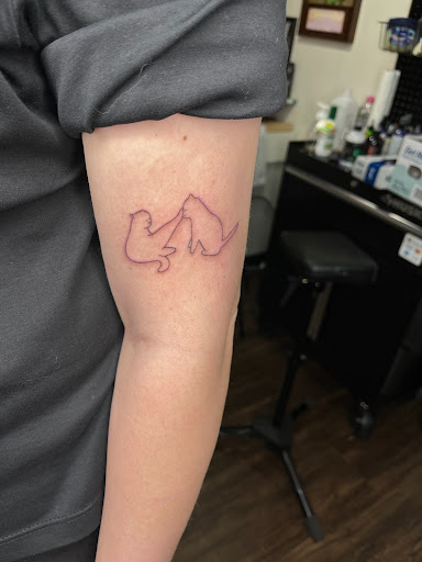 Explore fish tattoo ideas for men, creative tattoo ideas in Vancouver, available at Sacred Yeti Tattoos